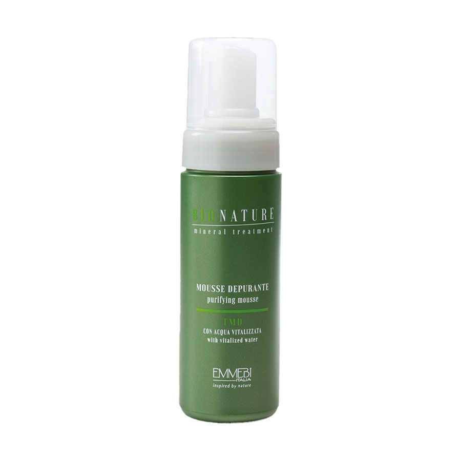 Очищувальний мус для шкіри голови Emmebi Italia BioNature Purifying Mousse, 150 мл